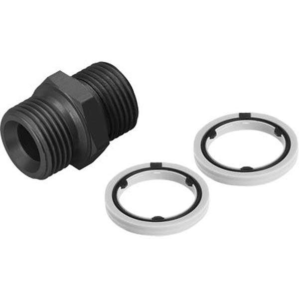 Double nipple E-1/4-3/8 With Product Image